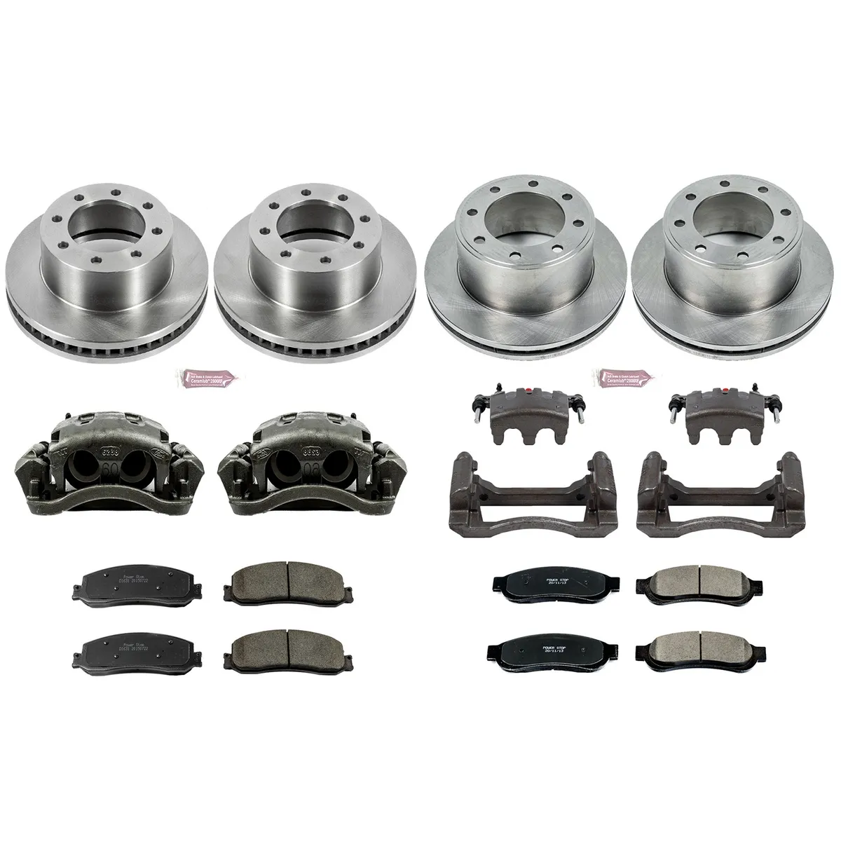 Z17 Direct Replacement Kit: Rotors; Ceramic Pads; Calipers product image