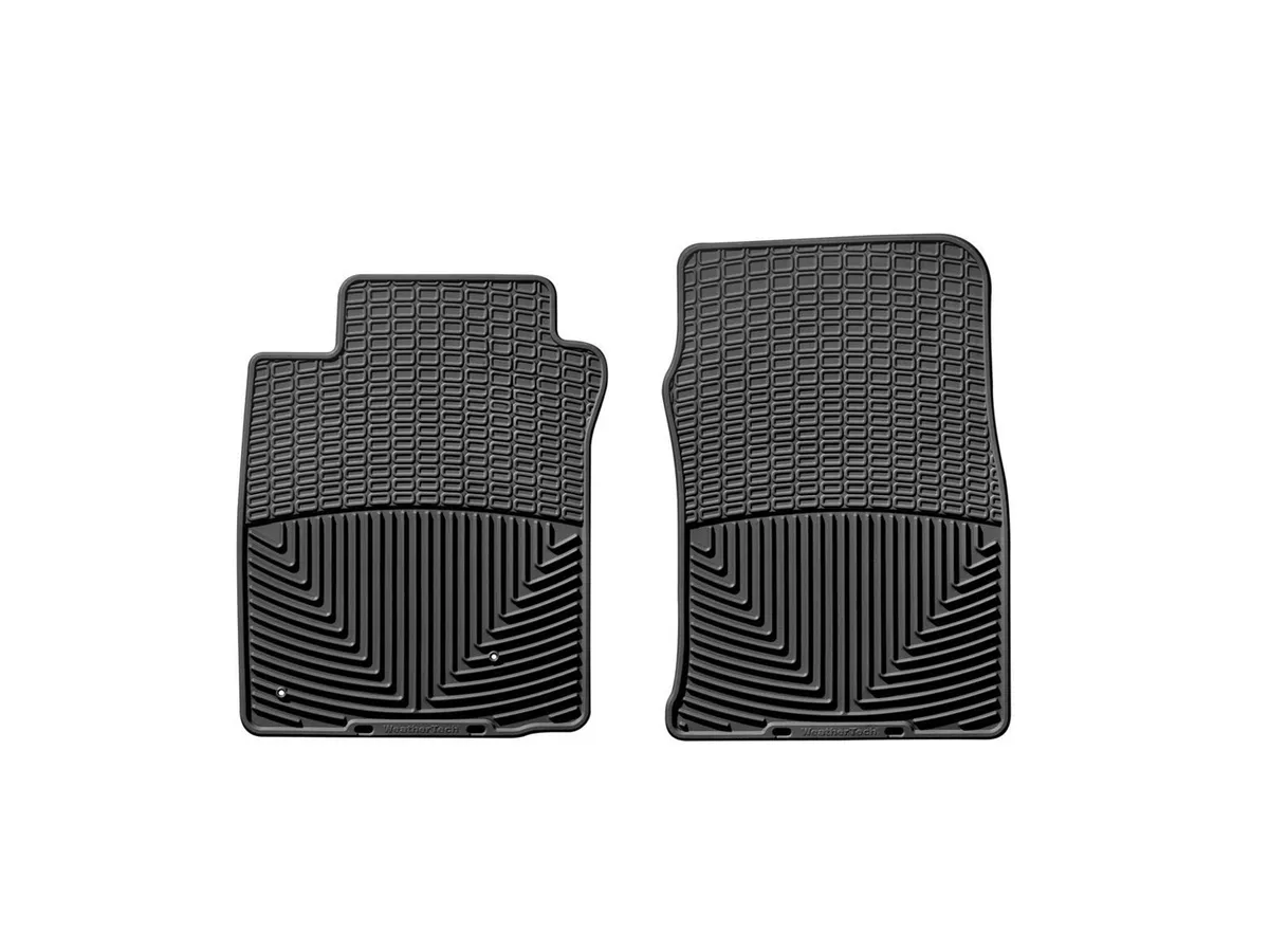 2006 + Chevrolet HHR Black Front Rubber Mats / 2000 - 2005 Hyundai Accent Black Front Rubber Mats Fits coupe only / 2000 - 2005 Hyundai Accent Black Front Rubber Mats Fits Sedan Only product image