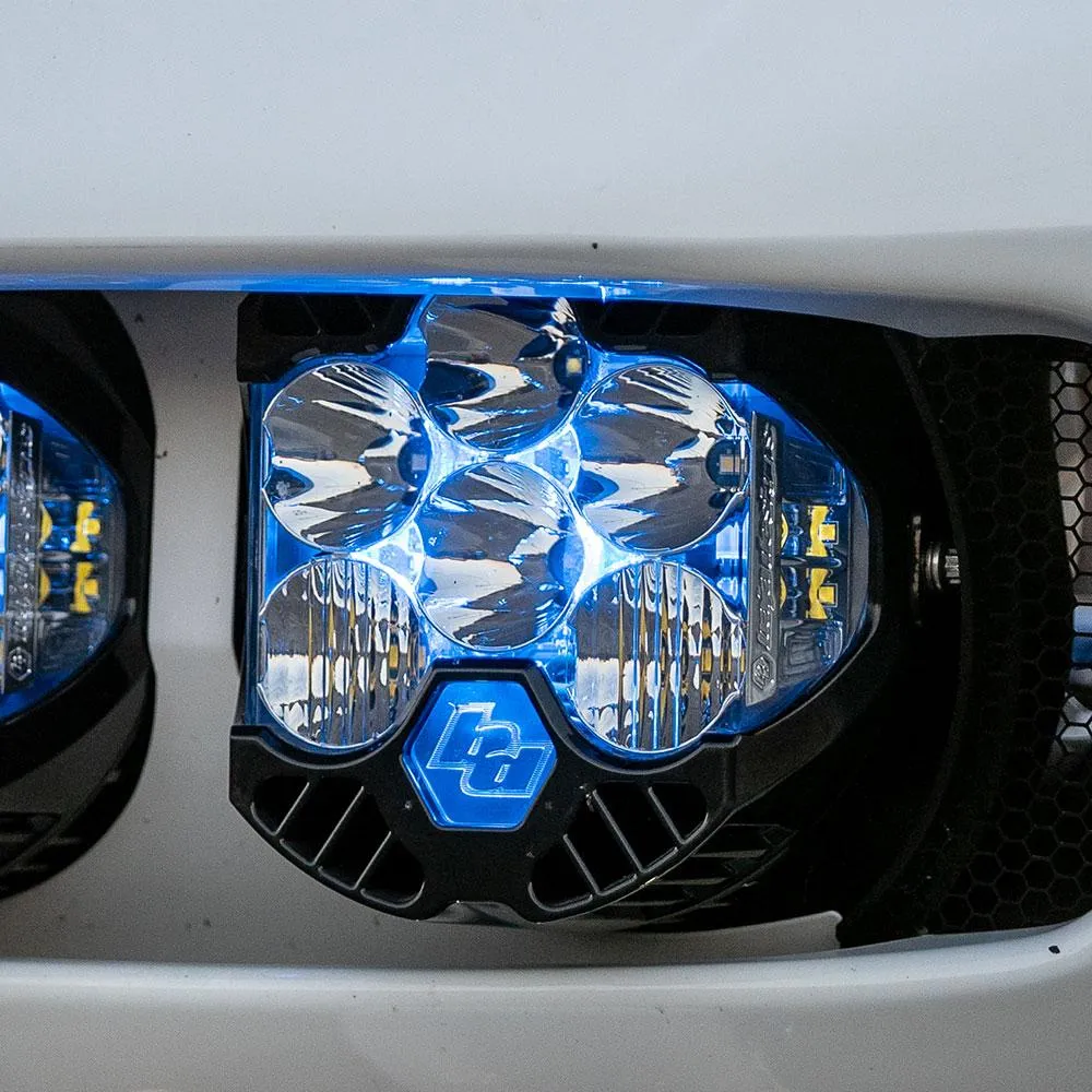 LP6 Pro LED Auxiliary Light Pod Light Pattern Driving/Combo Blue Backlight Baja Designs product image