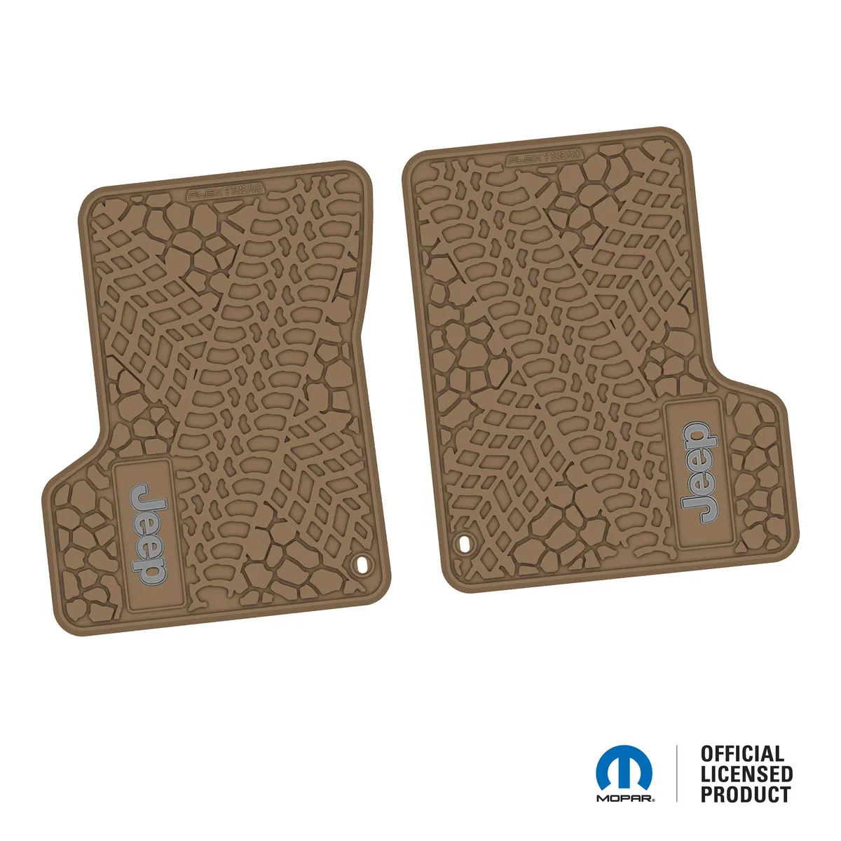 Ngtt43011001- 97-06 Jeep Tj/Lj 2DR Front- Tire Tread/Scorched Earth Scene w/ Jeep Insert - Black product image