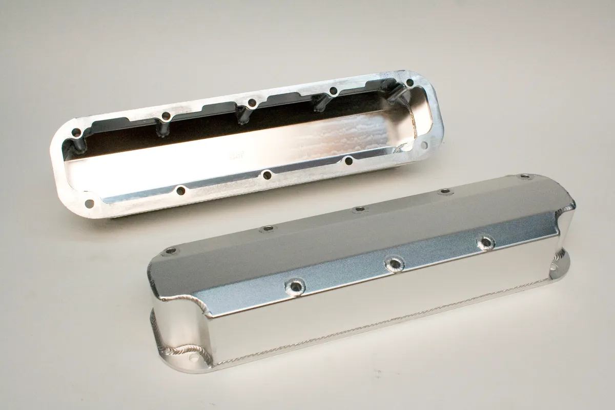 PRW - Valve Cover Set, Aluminum, Fabricated Billet Rail - 4036000 product image