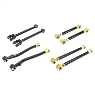 aFe Power Gladiator Johnny Joint Adjustable Control Arm Set For 20-Pres Jeep Gladiator JT RockJock 4x4