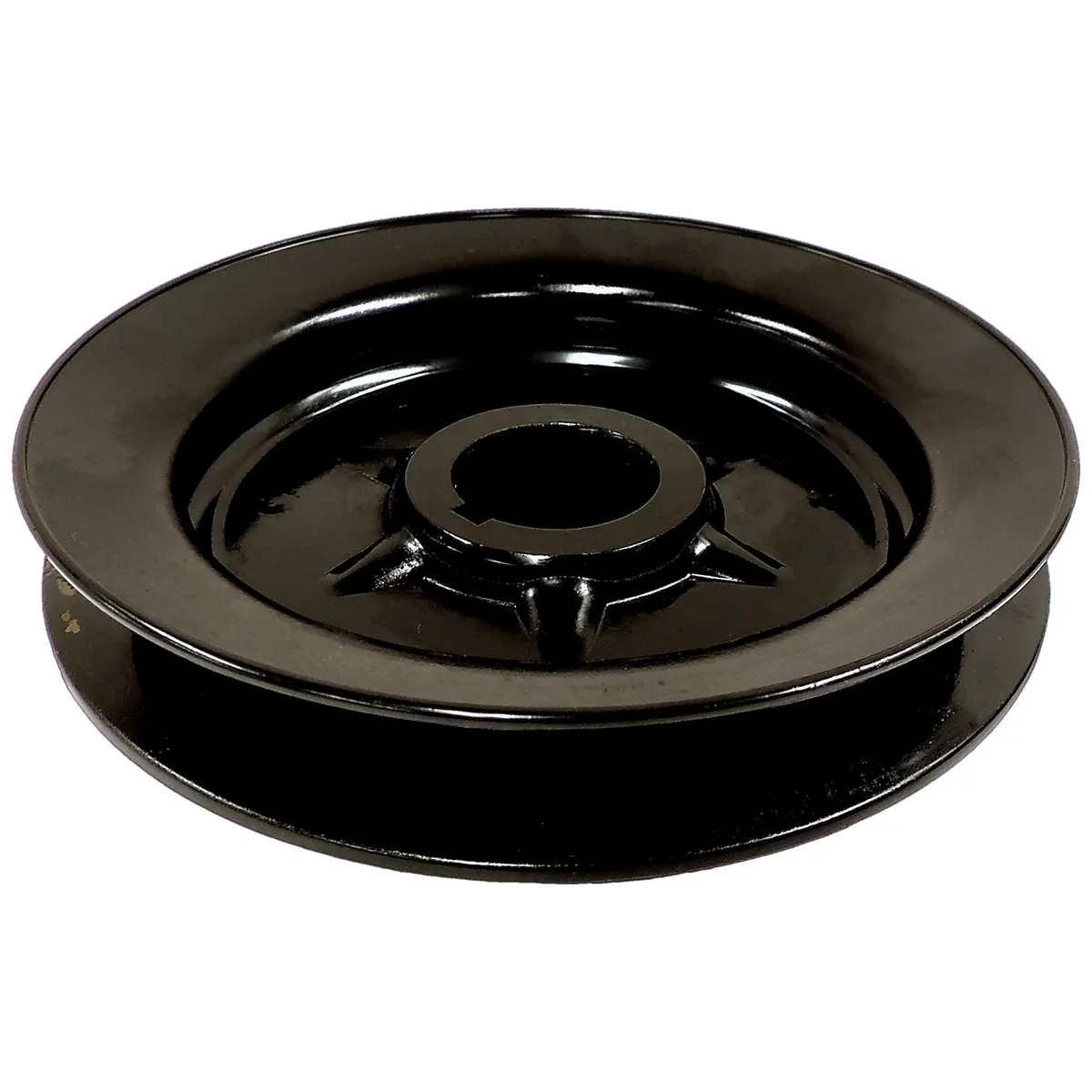 Crankshaft Pulley 1945-1949 CJ-2A w/ 4-134 L-Head Engine;1948-1953 CJ-3A w/ 4-134 L-Head Engine;1953-1968 CJ-3B w/ 4-134 F-Head Engine;1955-1971 CJ-5 w/ 4-134 F-Head Engine;1955-1971 CJ-6 w/ 4-134 F-Head Engine;1950-1952 M38 w/ 4-134 L-Head Engine;1 product image