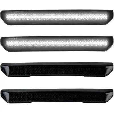 Recon Accessories GMC 20-25 Sierra HD 2500/3500 (4th Gen) Fender Lenses (4-Piece Set) Ultra Bright LED Lights - Multiple Options
