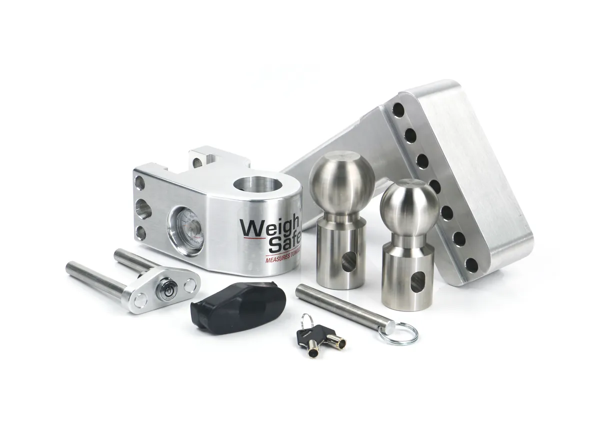 Weigh Safe 4in Drop Hitch w/ 2.5in Shank (8k/14.5k Gtwr) product image