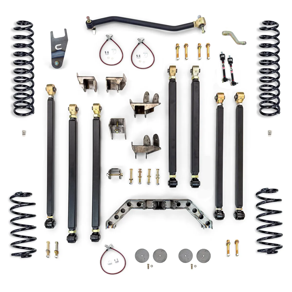 Jeep Wrangler 4.0 Inch Pro Series 3 Link Long Arm Lift Kit 1997-2006 TJ Clayton Off Road product image