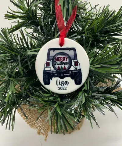 Hect Creations Hect Creations Personalized 4x4 Ornament - Off-Road Christmas Gift