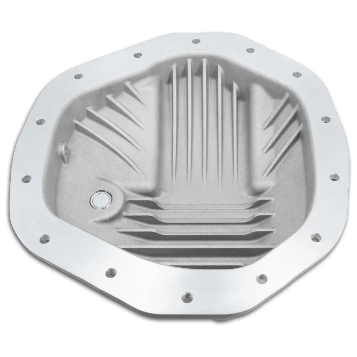 2019-2022 RAM HD 6.4L/6.7L 11.5 Inch /11.8 Inch -14 Heavy-Duty Cast Aluminum Rear Differential Cover Brushed PPE Diesel product image