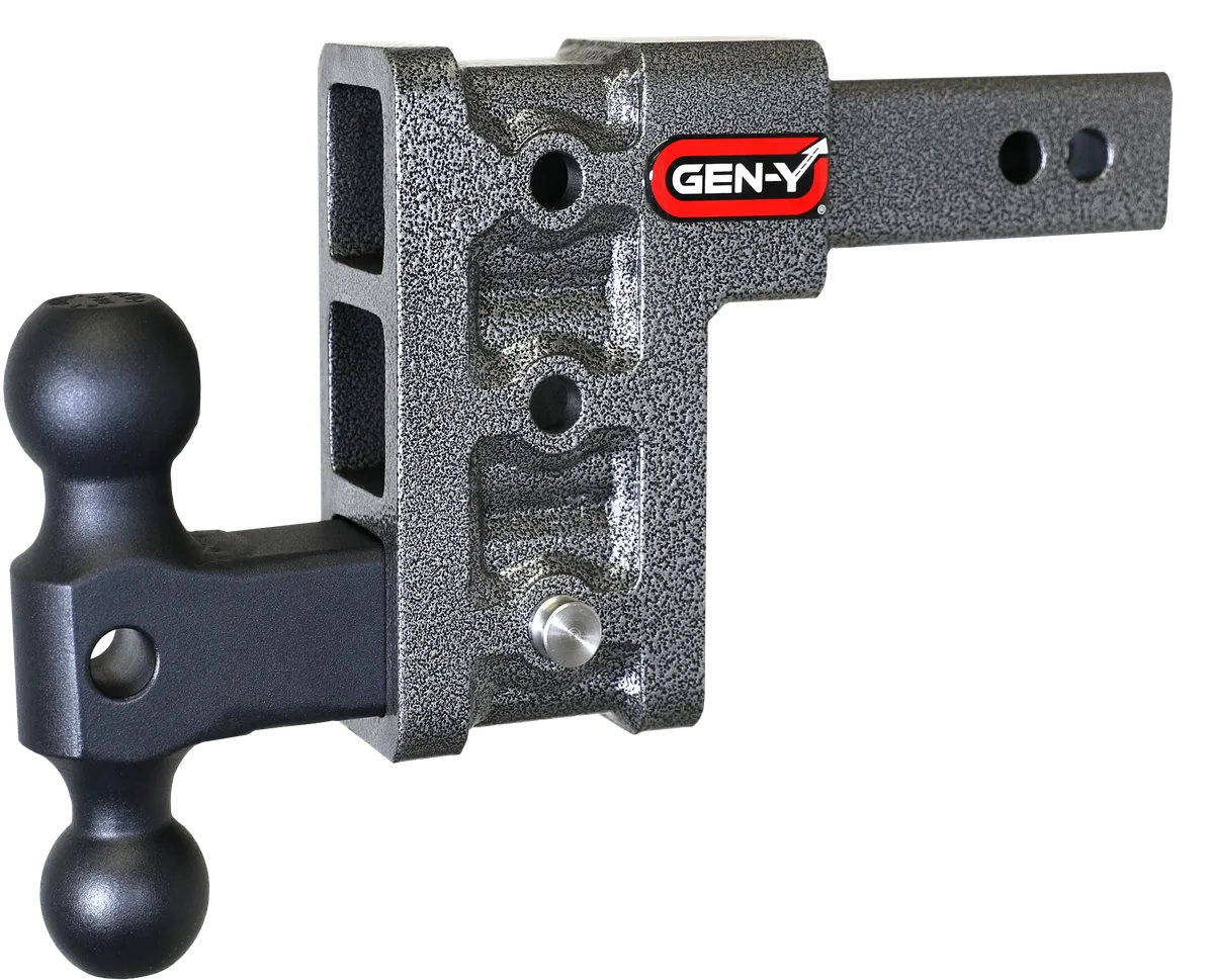 MEGA-DUTY 2in Shank 5in Drop 15K TW 10K Hitch and GH-031 Versa-Ball product image