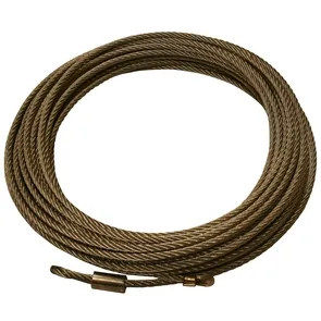 Winch Rope Wire 15006 3/16 Inch x 50 Foot (4.8mm x 15.2m) Bulldog Winch product image
