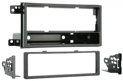 Metra Electronics TURBOKits; Radio Installation Kit; Incl. Instructions/Hardware/Snap-In ISO Mount System w/Custom Trim Ring; Recessed DIN Opening;