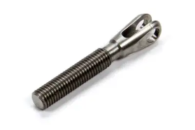 Meziere 1/4in-28 Threaded Clevis 1/8in Slot - 3/16in Bolt