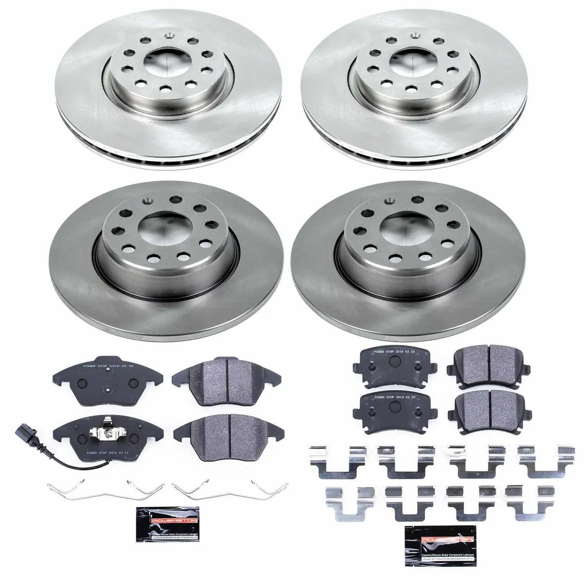 Track Day Spec Kit-Stage 2 Kit For Spec Racing Series/Advanced Track Day Enthusiasts: Rotors And Pads-For Use W/Race Tires product image