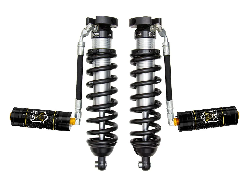 ICON 1996-2004 Toyota Tacoma, 0-3" Lift, Front,V.S. 2.5 Series Coilover Kit, Extended Travel, Remote Reservoir w/ CDCV, 700 lbs/in Spring Rate product image