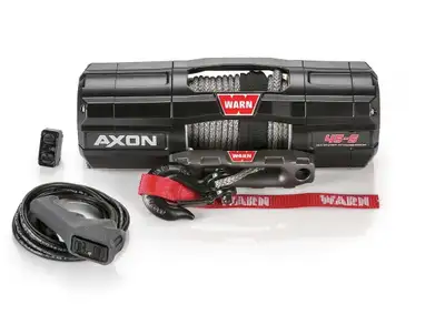 Warn WARN - AXON 45-S includes 50' of lightweight, easy-to-handle Spydura synthetic rope, an Epic hawse fairlead, and a black hook