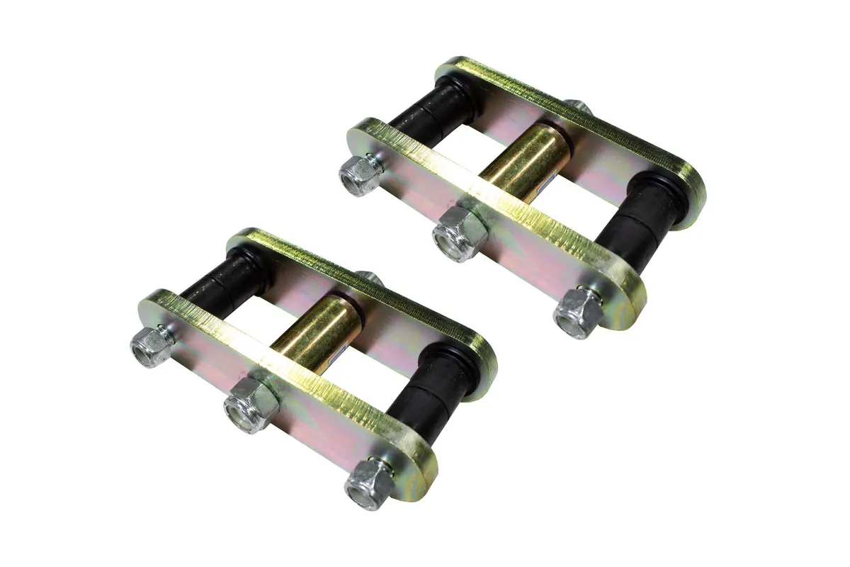 Fishbone Offroad Front/Rear Greaseable Shackles for 1946-1975 Jeep CJ-5 FB27222 product image