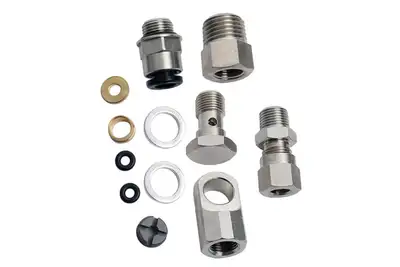 ARB ARB Bulkhead Kit High Pressure, 6mm to 3.5mm O-Ring Type