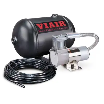 Viair Ultra-Light Duty Onboard Air System (12V, 105 PSI Compressor, 1.0 Gal. Tank)