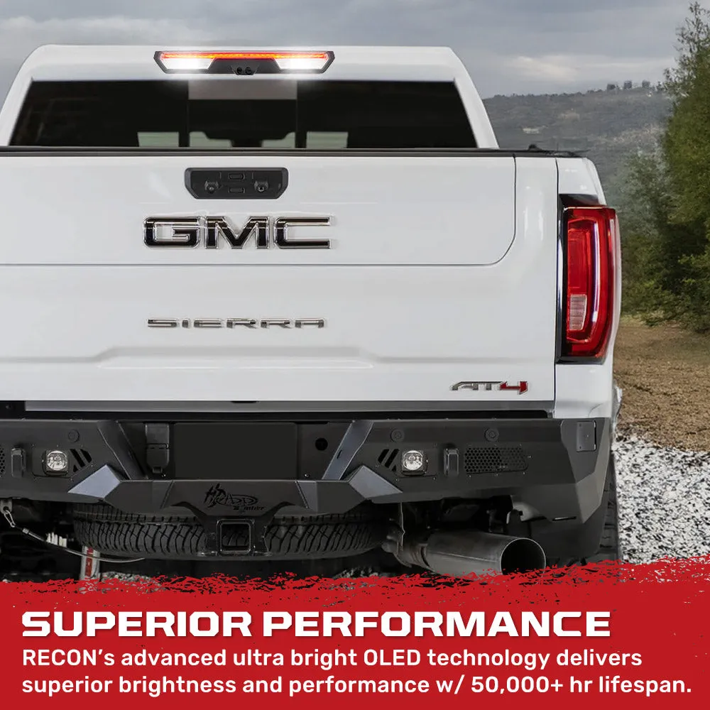 1924 Silverado/Sierra 1500/2024 2500/3500 Red LED Brake Light Kit Clear Lens product image