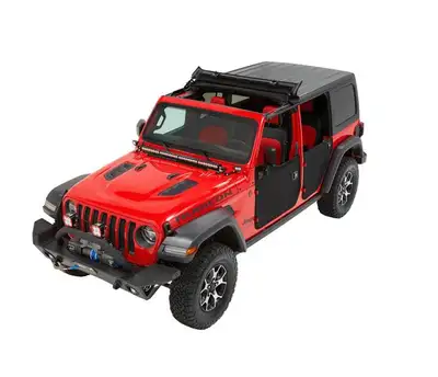Bestop Sunrider for Hardtop Jeep '20-26 Gladiator '18-26 Wrangler JL Black Diamond Bestop