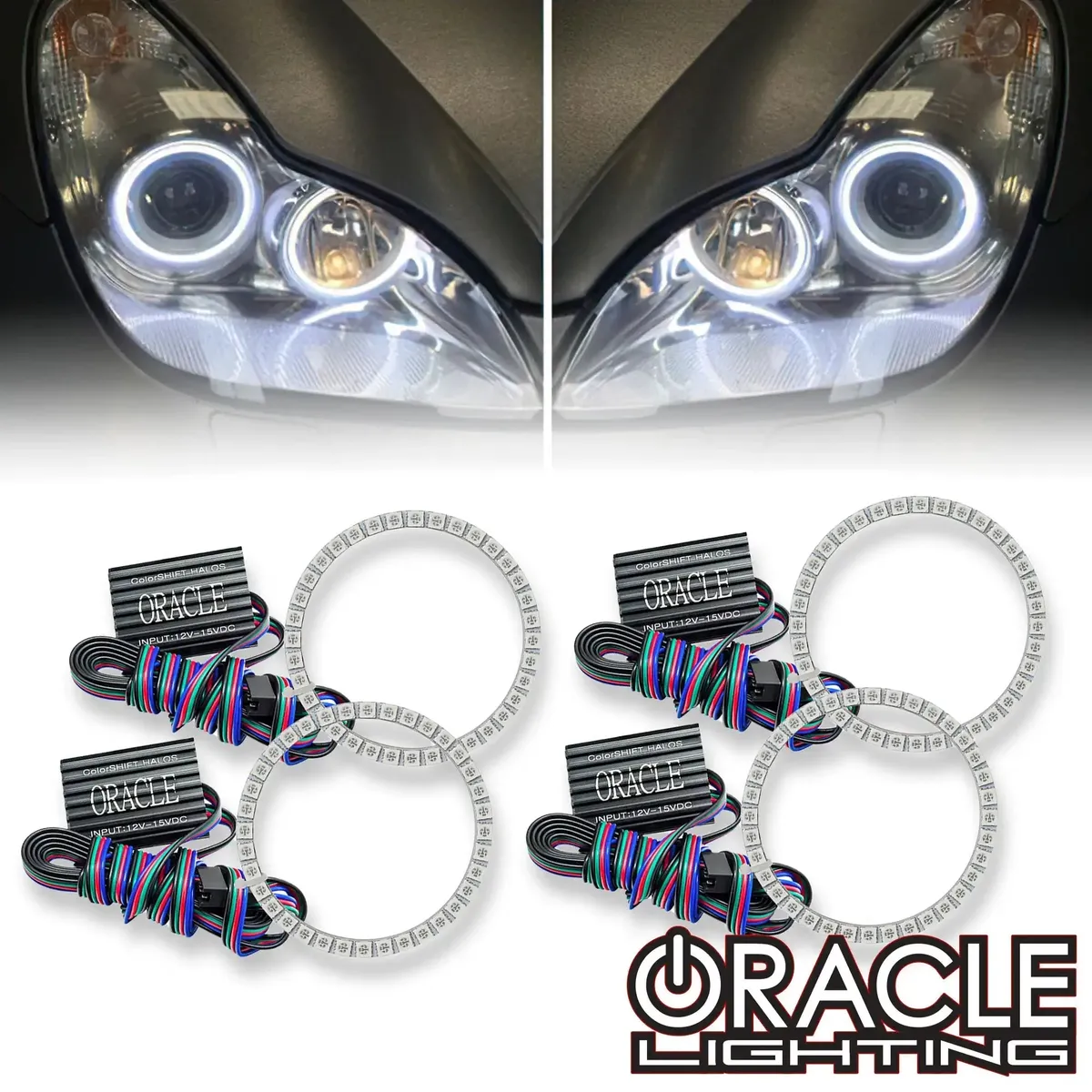 Oracle Lighting 2004-2010 Mercedes Benz Cls LED Headlight Halo Kit product image