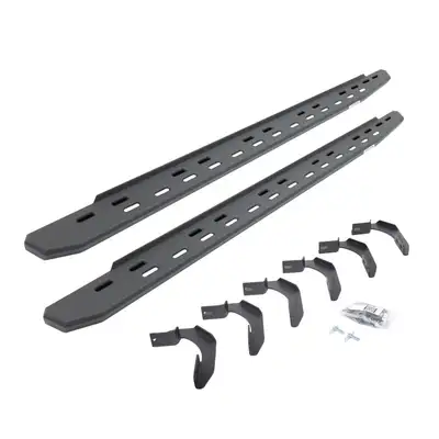 Go Rhino Go Rhino 69612680SPC - RB30 Slim Line Running Boards with Mounting Bracket Kit - Textured Black