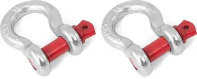 Rugged Ridge Rugged Ridge 7/8-Inch D-Ring Shackle Set
