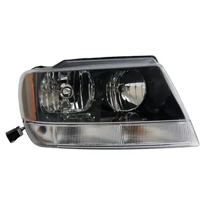 Crown Automotive Jeep Replacement Right Headlight For 1/15/0204 Jeep WJ Grand Cherokee W/O Headlamp Leveling