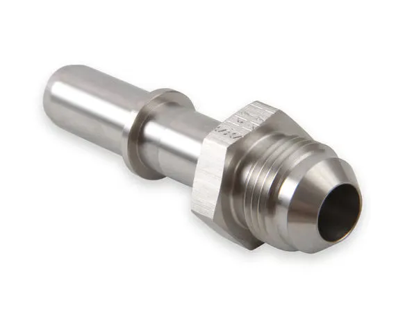 Earl's O.E. Fuel Line EFI Quick Connect 1/2" Tube to -8 AN Male - Stainless product image