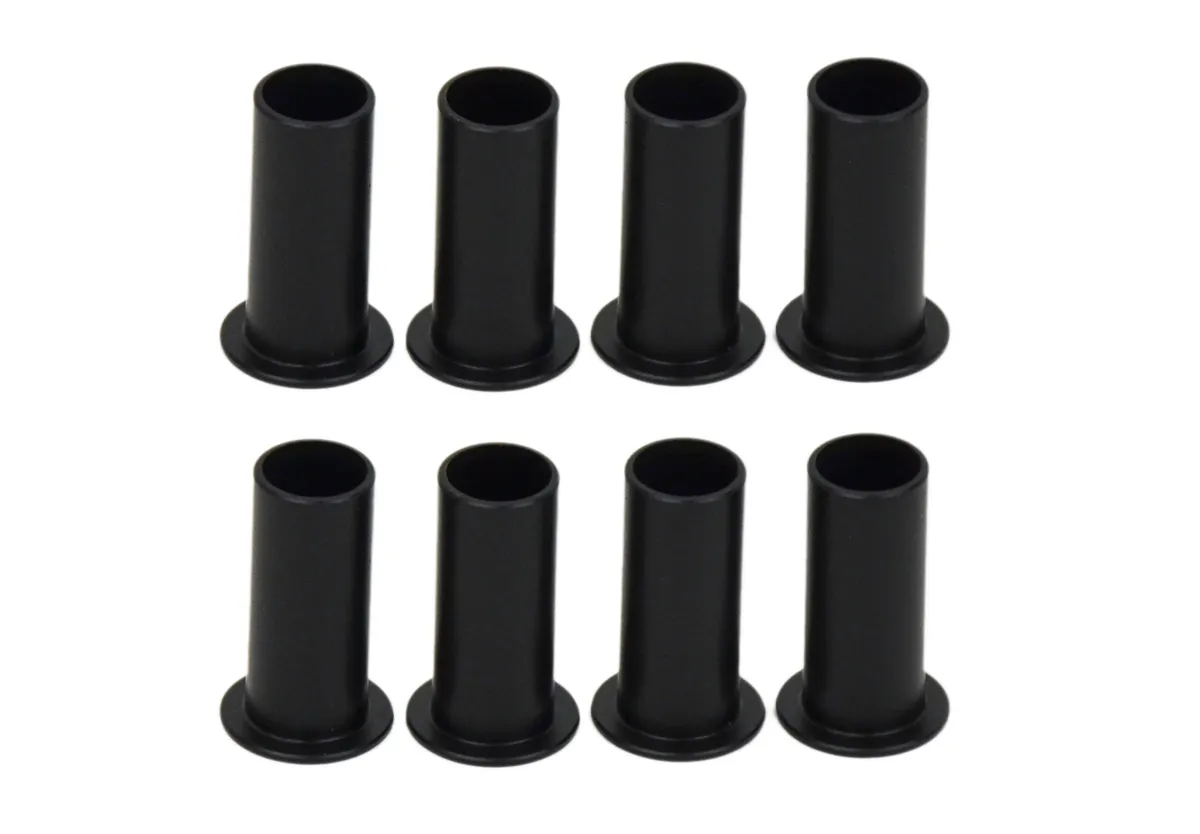 Jeep JK Door Hinge Liners 4 Door 07-18 Wrangler JK Textured Black Kentrol product image