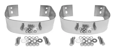 Crown Automotive Jeep Replacement Bumperette Kit 1987-1995 YJ Wrangler;1976-1983 CJ-5;1976-1986 CJ-7;1981-1986 CJ-8;