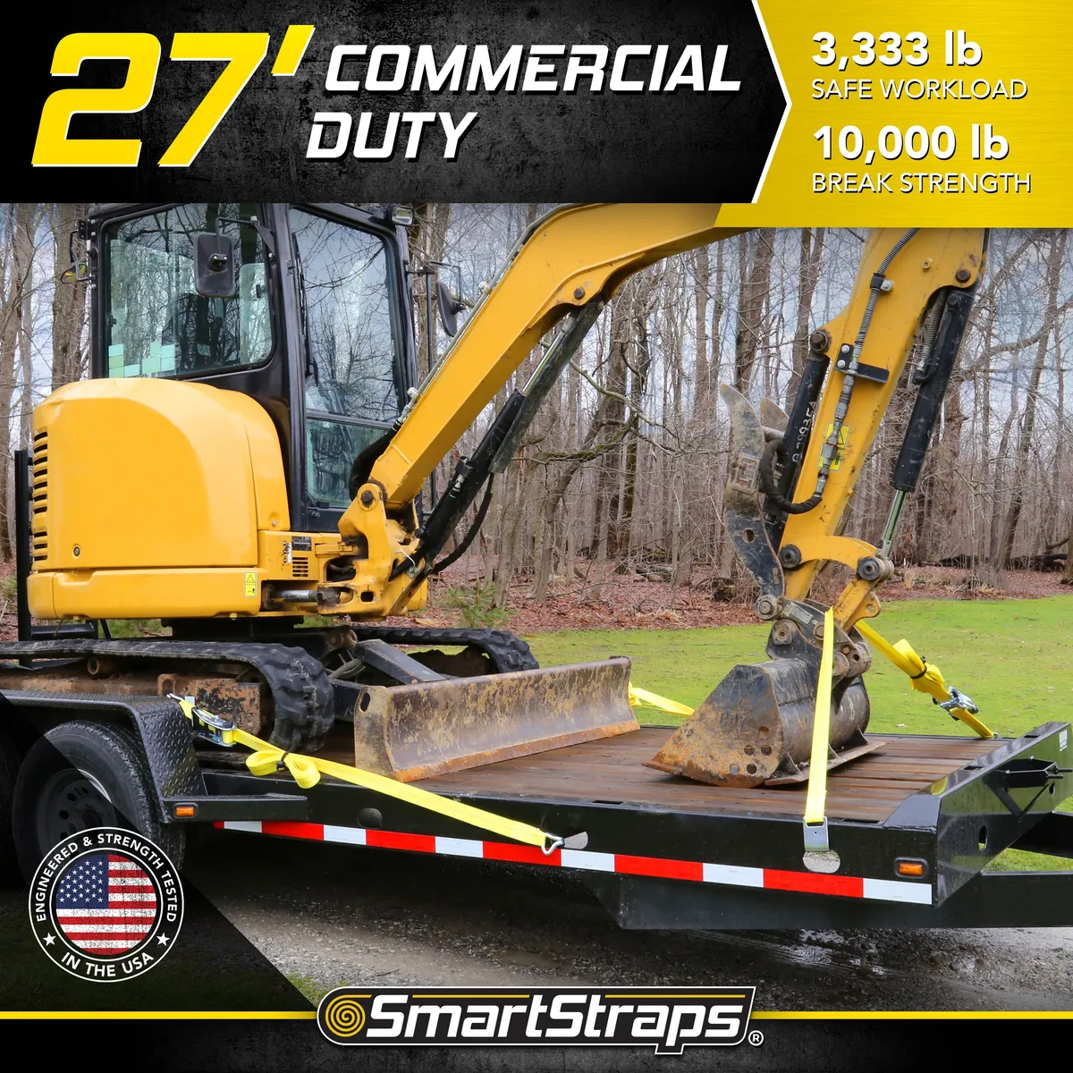 14ft 5000lb Ratchetx Ratchet Tie Down 2 pk Yellow product image