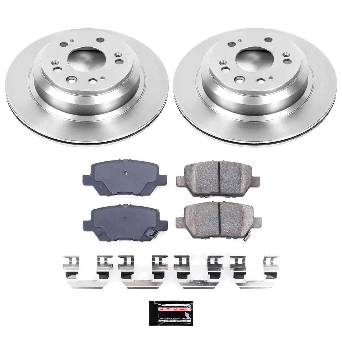 Z17 Direct Replacement Kit: Rotors; Ceramic Pads W/Hardware product image