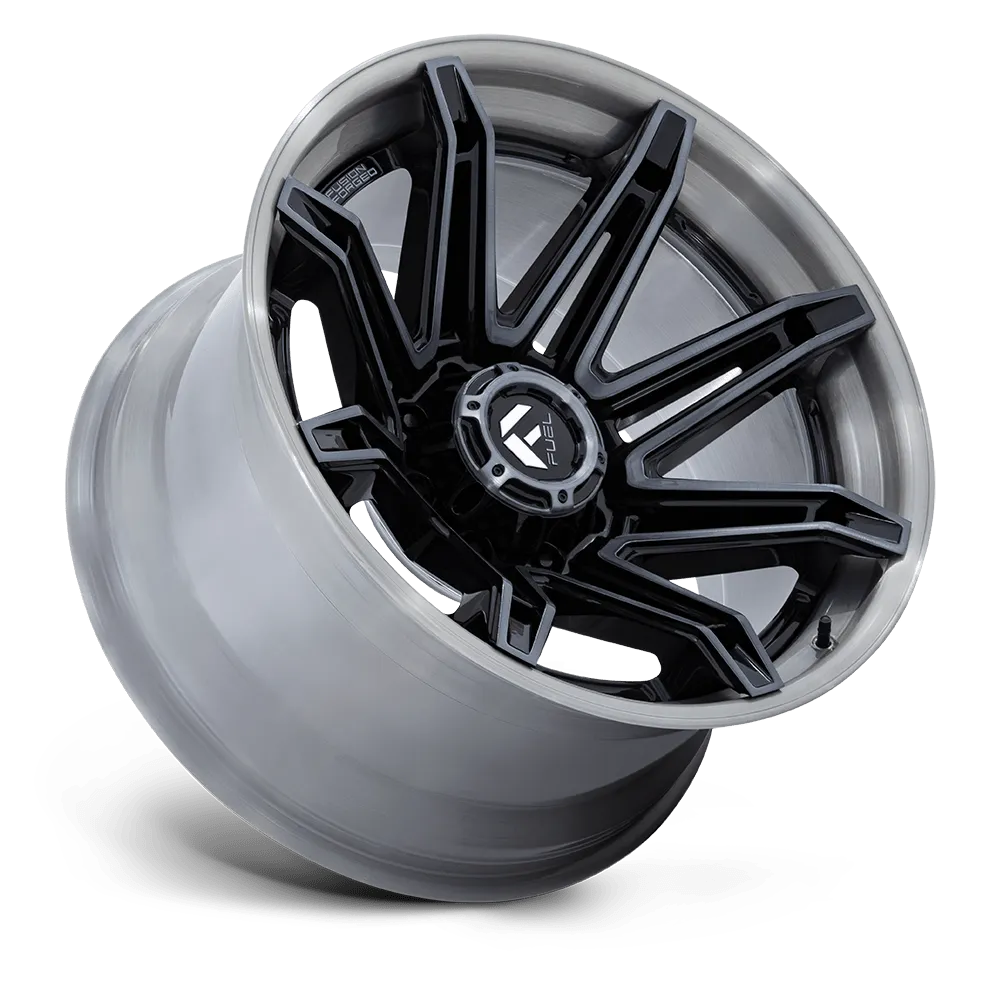 Fuel Wheels | Brawl | Gloss Black Brushed Dark Tint product image