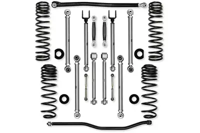 Rock Krawler Rock Krawler 2.5in X Factor Pro 'No Limits' Aluminum Lift Kit - No Shocks - JL 392