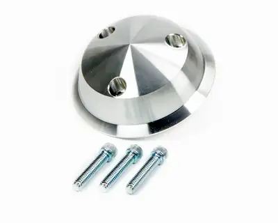March Performance PS Pulley Cover clear Powder Coat