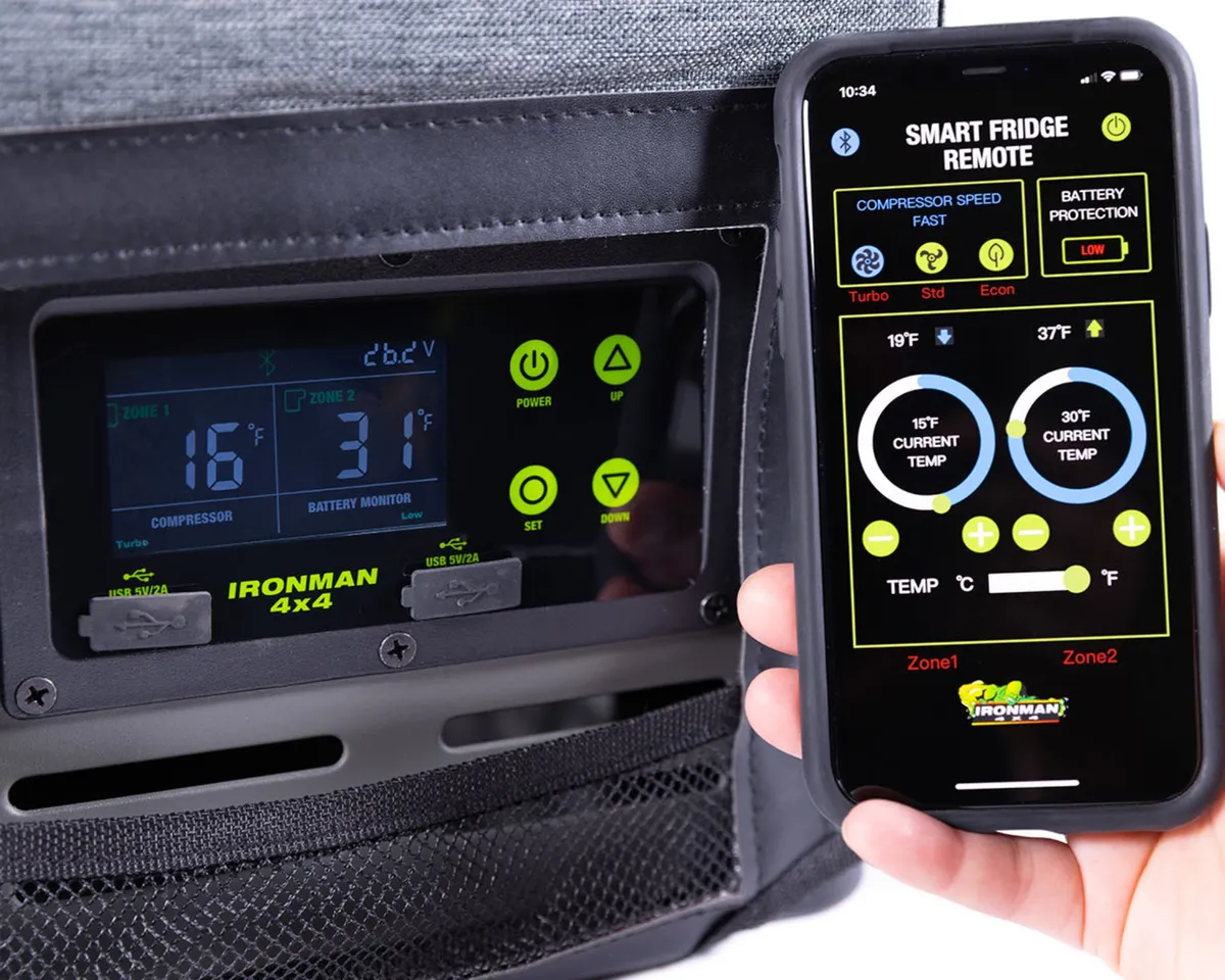 M-Series IceCube Dual Zone Portable Fridge/Freezer - 65L product image