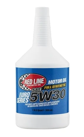 Euro-Series 5W30 Synthetic Motor Oil Red Line Oil product image