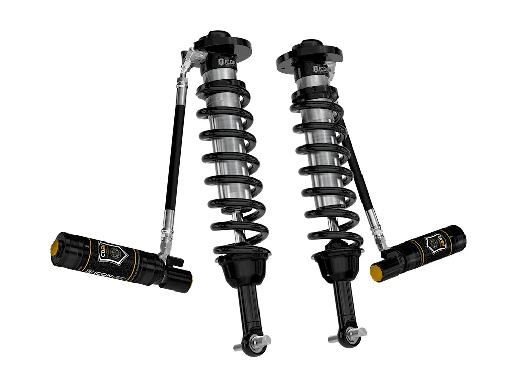 ICON 2021-2025 Ford F-150 4WD/Tremor, 3.5-4.5"/2.5-3" Lift, Front, V.S. 2.5 Series Coilovers, Remote Reservoir w/ CDEV, Pair product image