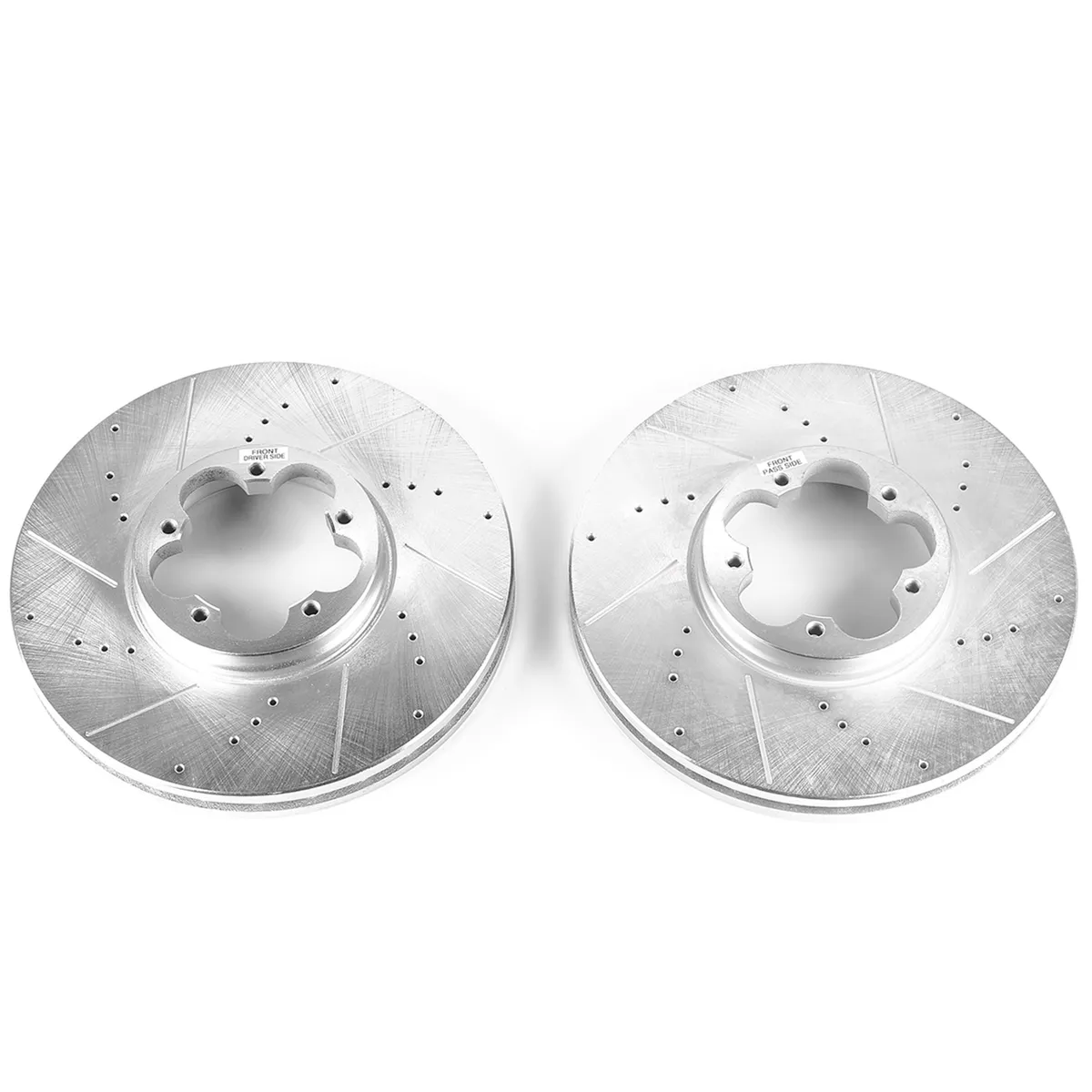 Drilledslotted Rotor Pair Front - 2016-15 Ford Transit 150250350 product image