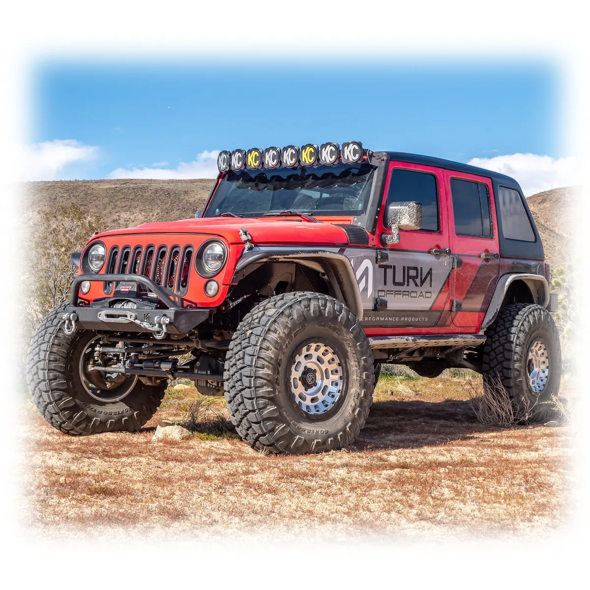 Fastback Hard Top for Jeep Wrangler JK Unlimited 4-Door product image
