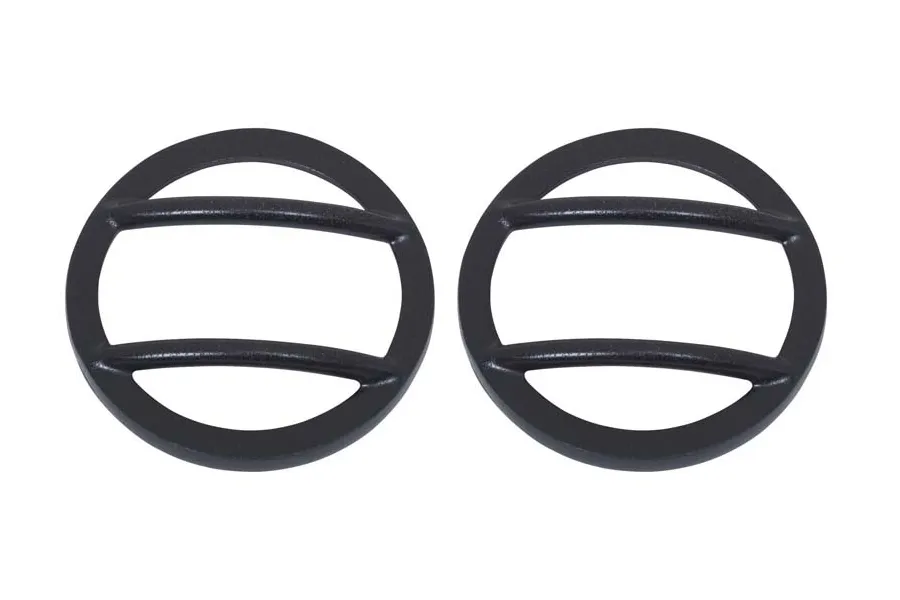 Jeep JK Side Marker Covers Plastic 07-18 Wrangler JK Textured Black Kentrol product image