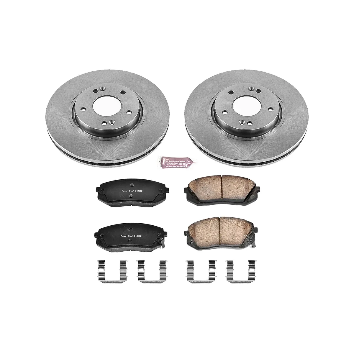 Z17 Direct Replacement Kit: Rotors; Ceramic Pads W/Hardware product image