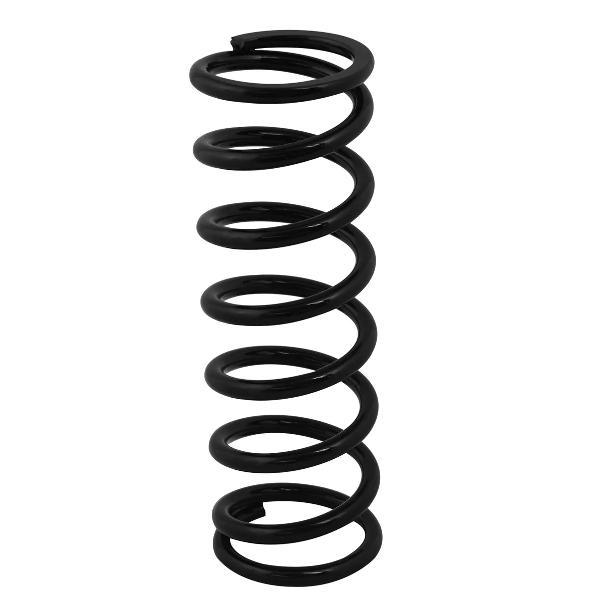 QA1 10HT200B Spring, Cr-Si High Travel 2-1/2 Id, 10 X 200 Lbs/In. Black Pwdr Coat product image