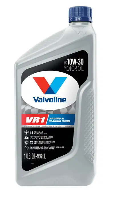 Valvoline HP 10W30 Racing Oil VR1 1 Quart Valvoline