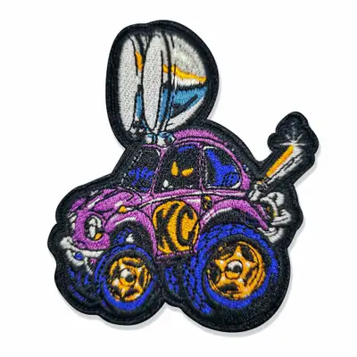 KC HiLiTES Baja Bug Retro KC Patch