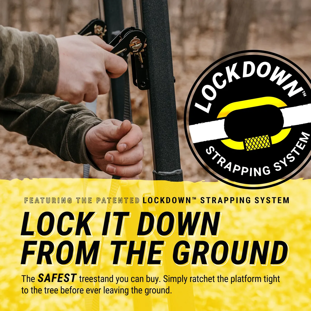 Lockdown 17ft 2man Ladder Stand (Updated product image