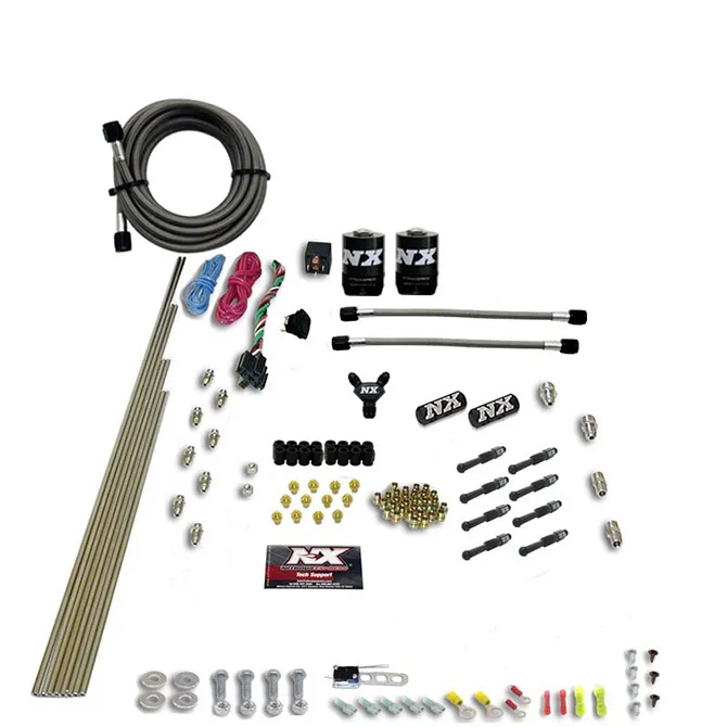 Nitrous Express Nitrous Express - 8 Cyl Dry Direct Port, 2 Solenoids, Without Bottle (200-600hp Jetting) - 93006-00