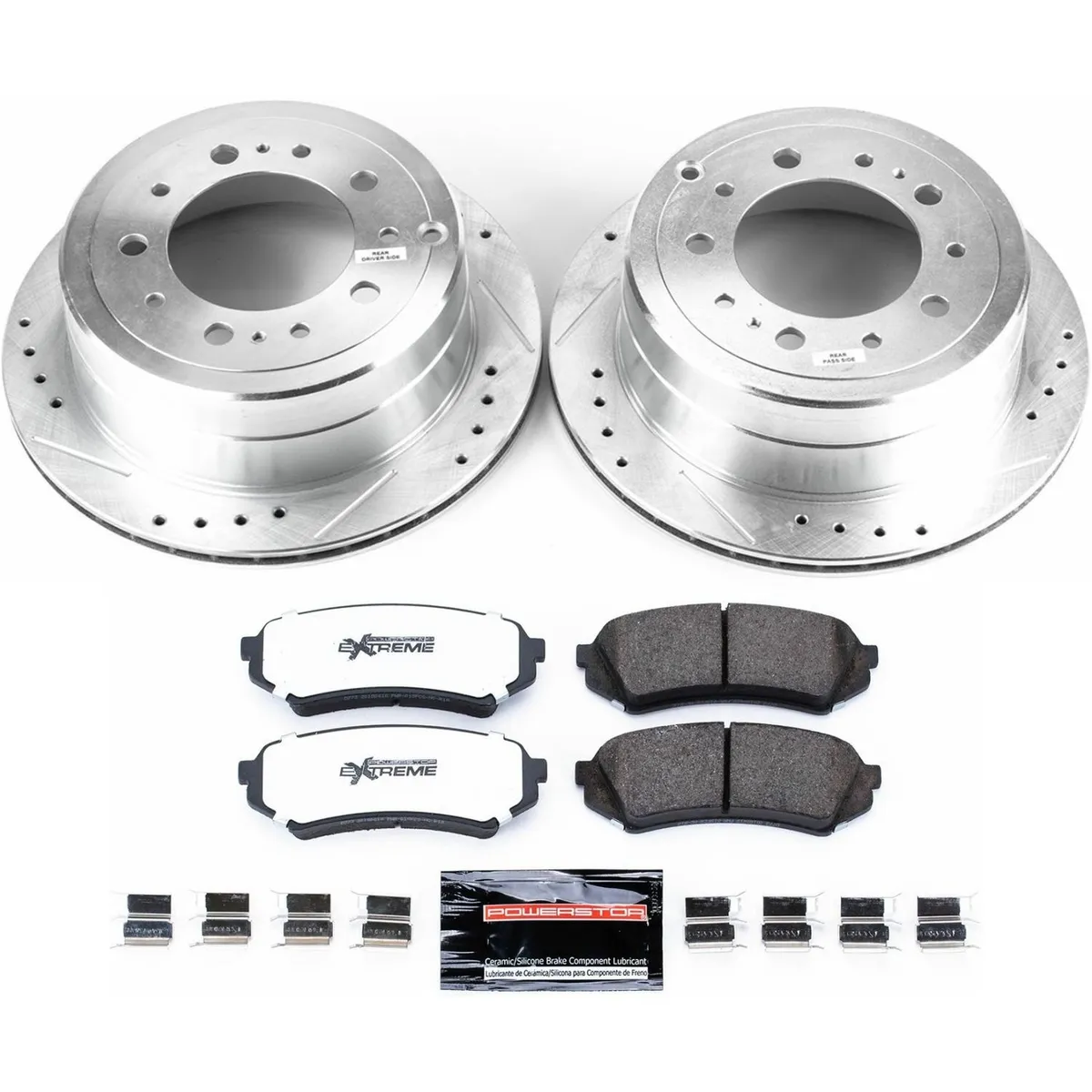 Z36 Truck/Tow Upgrade Kit: Drilled/Slotted Rotors; Carbon-Fiber Ceramic Pads W/Hardware product image