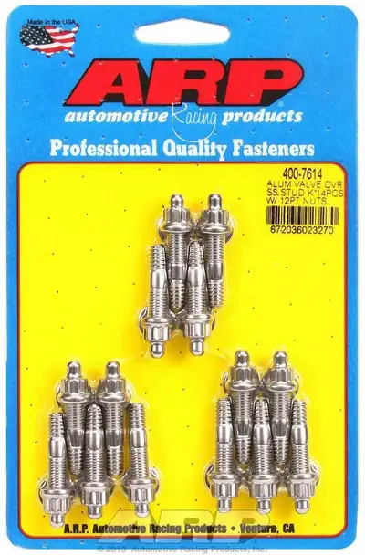 ARP Auto Racing Cast Alum Covers ss 12pt Valve Cover Stud Kit 14pc